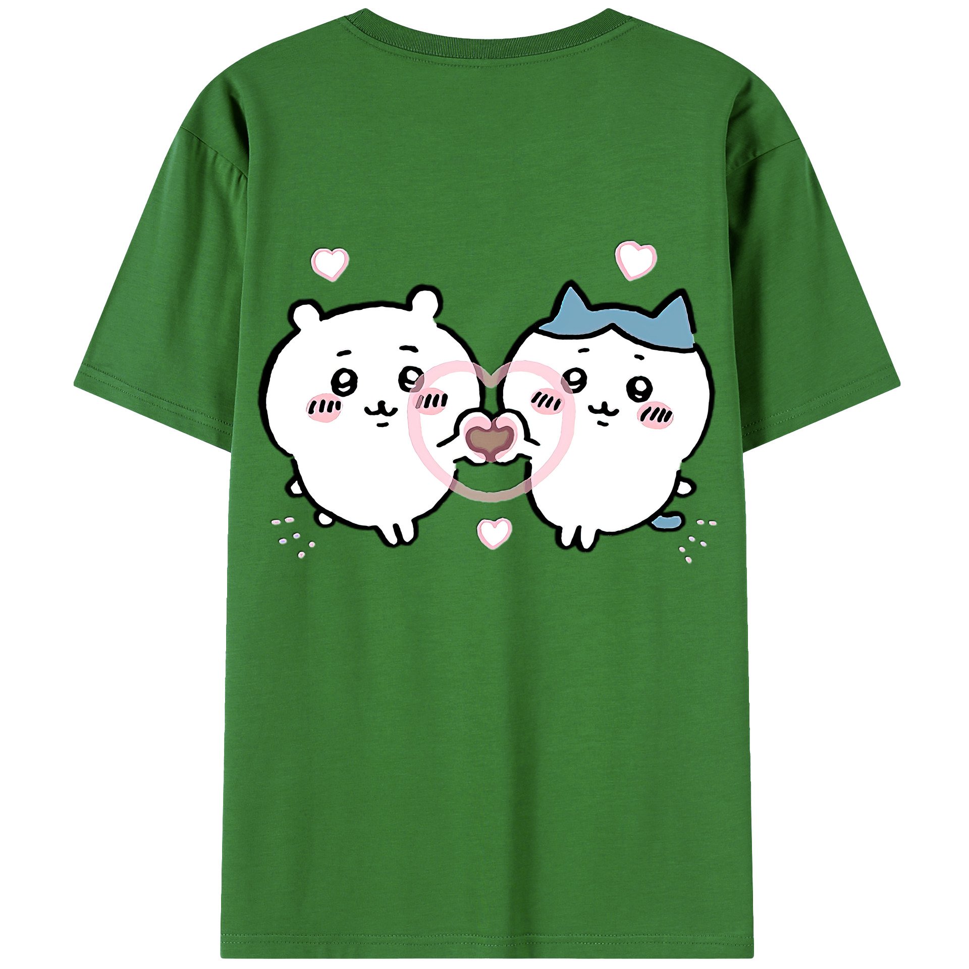 （画像用） ちいかわ ちいかわ Chii-kawa chiikawa レディース半袖Tシャツ(バックプリント)